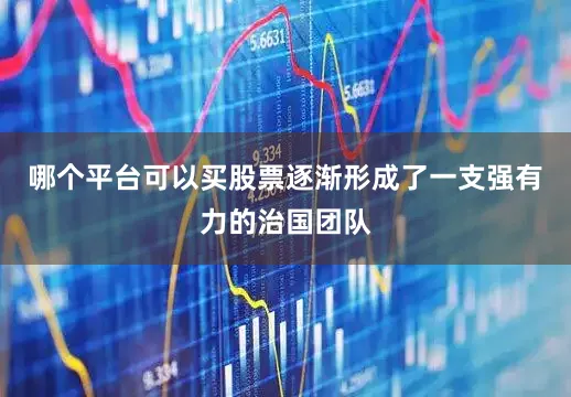 哪个平台可以买股票逐渐形成了一支强有力的治国团队