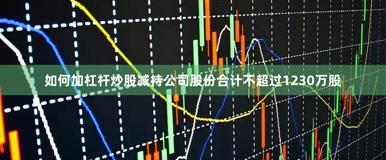 如何加杠杆炒股减持公司股份合计不超过1230万股