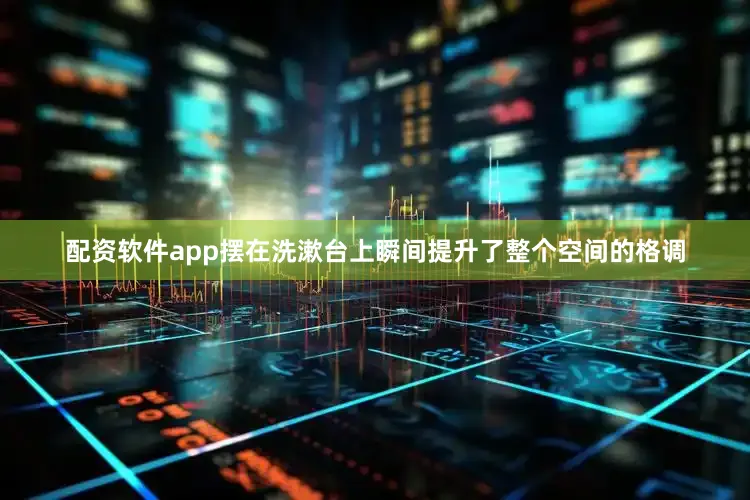 配资软件app摆在洗漱台上瞬间提升了整个空间的格调