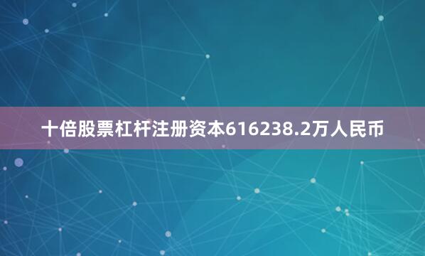 十倍股票杠杆注册资本616238.2万人民币